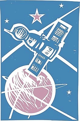 EPS 해외이미지 과학 일러스트 비즈니스 우주 인공위성 로켓 탐험 우주비행사 우주선 시작 러시아 궤도 진행 목판화 소비에트 해외202004 해외일러스트 유럽 통신 파일형식 벡터 이미지허브