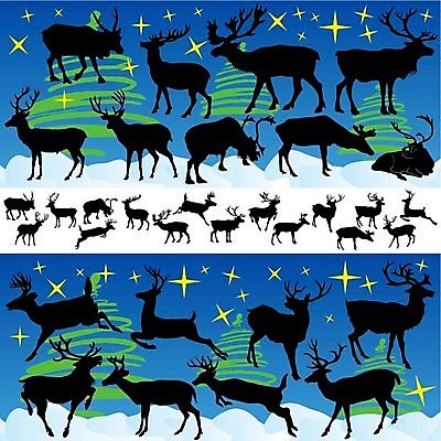 EPS 해외이미지 모양 동물 척추동물 디자인 실루엣 백그라운드 크리스마스 일러스트 포유류 자연 털 뿔 미술 그래픽 달리기 산타클로스 디지털 검은색 흰색 그룹 만화 스케치 수집 심볼 그림 사냥 클립 윤곽 문학 북쪽 고립 발생 순록 아기사슴 암사슴 엘리먼트 테마 클라우스 해외202004 해외일러스트 기념일 새끼 컬러 모션 문화예술 사슴 촬영기법 암컷 방향 생태계 파일형식 벡터 이미지허브
