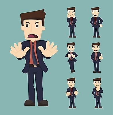 EPS 해외이미지 직업 캐릭터 손 디자인 남자 행복 감정 얼굴 포즈 셔츠 일러스트 비즈니스 통신 성공 노동자 아이디어 서기 미소 사람 정장 성인 세트 사무실 인포그래픽 엄지손가락 비즈니스맨 자신감 만화 사인 경영자 경영 고립 고용 정중 캐리커처 많음 해외202004 해외일러스트 일러캐릭터 옷 컨셉 상의 손가락 모션 표정 신체부위 구직 직장인 그림 리더 채용 파일형식 벡터 이미지허브