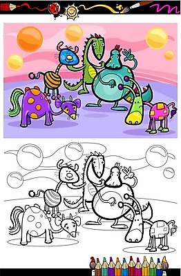 EPS 해외이미지 동물 캐릭터 디자인 행복 어린이 일러스트 공 동화 미소 그래픽 책 세계 장난감 검은색 행성 외계인 흰색 용 점 그룹 유머 낙서 만화 그림 꼬리 페이지 공상 마법 마스코트 색칠공부 여의주 특별함 환상 해외202004 해외일러스트 일러캐릭터 감정 컬러 컨셉 표정 사람 학습 우주 미확인물체 색칠 파일형식 벡터 이미지허브