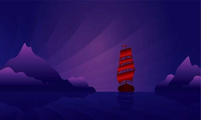 EPS 해외이미지 구름 실루엣 바다 여행 백그라운드 요트 일러스트 항해 빨간색 물 일몰 자유 깃발 역사 야간 저녁 돛 함선 군함 스카이라인 발견 돛대 해외202004 해외일러스트 자연요소 컬러 컨셉 배_교통 촬영기법 노을 해군 파일형식 벡터 이미지허브