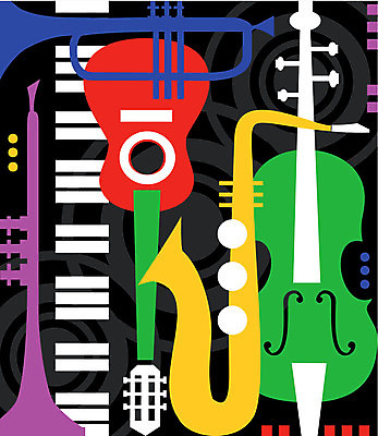 EPS 해외이미지 디자인 음악 파도 백그라운드 일러스트 놀이 열쇠 추상 뿔 검은색 소리 콘서트 기구 기타 색소폰 심볼 재즈 리듬 멜로디 베이스 블루스 엘리먼트 해외202004 해외일러스트 바다 컬러 무늬 현악기 문화예술 공연 목관악기 파일형식 벡터 이미지허브