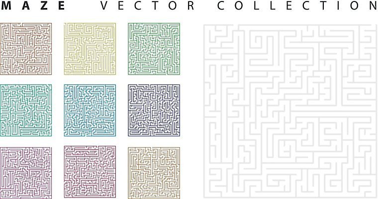 EPS 해외이미지 클립아트 디자인 백그라운드 패턴 곡선 일러스트 성공 추상 출입구 미술 그래픽 희망 도전 게임 체험 퍼즐 수수께끼 모서리 끝 선택 결과 신비 검색 시작 정사각형 미로 해결 발견 고립 루트 방법 복잡 헬프 혼란 힌트 해외202004 해외일러스트 도형 감정 선 컨셉 무늬 놀이 문화예술 도움 파일형식 벡터 이미지허브