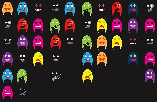 EPS 해외이미지 클립아트 디자인 행복 얼굴 분홍색 패턴 오렌지 일러스트 벽지 미술 미소 빨간색 초록색 파란색 노란색 머리 검은색 외계인 흰색 기타 그룹 달콤 울음 만화 심볼 그림 클립 코믹 펑키 흡혈귀 마스코트 몬스터 엘리먼트 스타일 해외202004 해외일러스트 감정 컬러 무늬 과일 현악기 문화예술 표정 신체부위 미확인물체 맛 파일형식 벡터 이미지허브