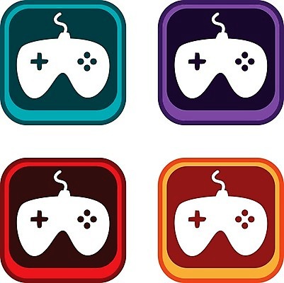 EPS 해외이미지 일러스트 미술 게임 심볼 사인 클릭 비디오게임 해외202004 해외일러스트 놀이 문화예술 파일형식 벡터 이미지허브