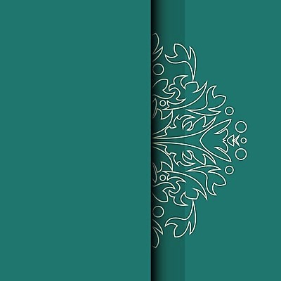 EPS 해외이미지 일러스트 사람없음 빈티지 클래식 고급 라인아트 청록색 해외202004 해외일러스트 선 컬러 컨셉 파일형식 벡터 이미지허브