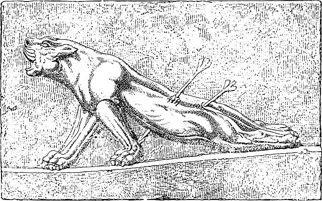 EPS 해외이미지 동물 무기 야생동물 조각 일러스트 화살 미술 조각상 검은색 고통 피규어 수확 골동품 흰색 역사 상처 공격 그림 안심 판화 거짓말 암사자 옛날 해외202004 해외일러스트 감정 컬러 농업 모션 문화예술 육류 조형물 미니어처 사자 암컷 파일형식 벡터 이미지허브