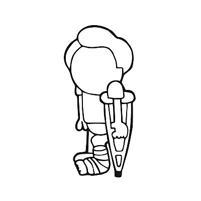 EPS 해외이미지 남자 일러스트 뼈 건강 병원 사람 치료 약 걷기 고통 장비 환자 의사 긴급 도움 질병 상처 장애인 만화 사건 붕대 팔 발목 보험 골절 깨짐 돌봄 석고 양발 정형외과 지원 치유 헬프 해외202004 해외일러스트 감정 컨셉 의학 모션 발 신체부위 의료진 장애 파일형식 벡터 이미지허브