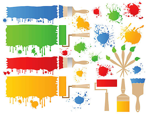 EPS 해외이미지 직업 벽 일러스트 잉크 기술 실내 미술 장식 초록색 파란색 빛 노란색 페인트 장비 젖음 공구 붓 업무 액체 플랫 수리 떨어짐 오브젝트 싱글 그림 페인트붓 업그레이드 스플래쉬 해외202004 해외일러스트 컬러 컨셉 문화예술 내부 도구 작업 파일형식 벡터 이미지허브