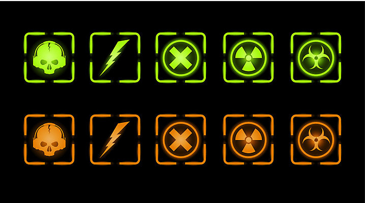 EPS 해외이미지 산업 음악 백그라운드 오렌지 일러스트 버튼 추상 경고 안전 그래픽 초록색 빛 세트 검은색 헤드폰 보호 위험 번개 수집 DJ 심볼 사인 그림 광택 원자력 경보 광 그만 방사능 방사선 전압 해골모형 해외202004 해외일러스트 컬러 음향기기 컨셉 무늬 과일 날씨 문화예술 모형 에너지 파일형식 벡터 이미지허브