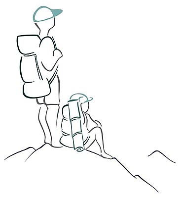 EPS 해외이미지 여자 남자 스포츠 여행 일러스트 배낭 자연 휴가 휴식 산 건강 사람 풍경 여행객 걷기 등산 하이킹 정상 스케치 심볼 배낭여행 고립 백패커 하이커 해외202004 해외일러스트 컨셉 가방 모션 레저 미술 트래킹 생태계 파일형식 벡터 이미지허브