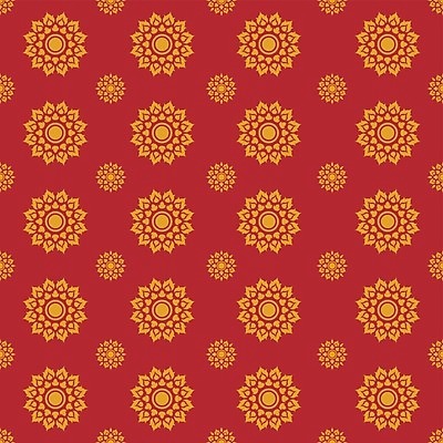 EPS 해외이미지 모양 전통 디자인 꽃 아시아 문화 백그라운드 패턴 일러스트 태국 추상 미술 동양인 그래픽 장식 질감 스타일 해외202004 해외일러스트 식물 나라 무늬 문화예술 인종 파일형식 벡터 이미지허브