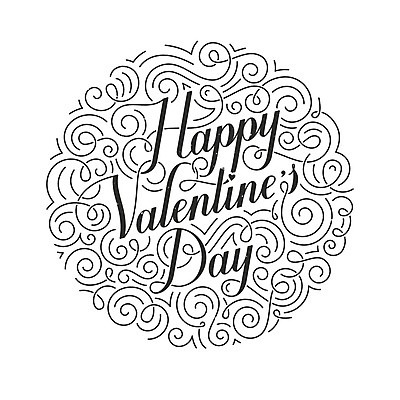 EPS 해외이미지 템플릿 디자인 계절 백그라운드 곡선 일러스트 캘리그라피 텍스트 발렌타인데이 사랑 타이포그라피 사람없음 하트 원형 화려 메시지 클래식 손그림 2월 필기체 레터링 스타일 해외202004 해외일러스트 모양 도형 문자 감정 선 컨셉 데이이벤트 날짜 파일형식 벡터 이미지허브