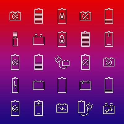 EPS 해외이미지 디자인 선 일러스트 전자제품 세트 힘 에너지 화물 지시 가득함 심볼 오브젝트 사인 연료 충전 베터리 얇은 요금 인터페이스 충전기 해외202004 해외일러스트 모션 기계 운송업 파일형식 벡터 이미지허브