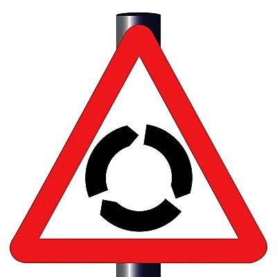 EPS 해외이미지 섬 일러스트 경고 빨간색 원형 삼각형 위험 흔적 도로표지판 조심 경고문 해외202004 해외일러스트 도형 도로 컬러 컨셉 표지판 파일형식 벡터 이미지허브