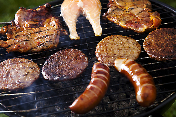 포토 JPG 해외이미지 주간 육류 요리 사람없음 야외 파티 정원 소시지 연기 그릴 바비큐 굽기 연어 소시지구이 연어구이 해외202004 해외포토 자연요소 음식 식재료 주방용품 어류 이벤트 가공식품 구이 생선구이 파일형식 이미지허브