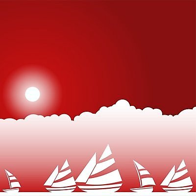 EPS 해외이미지 클립아트 구름 디자인 바다 백그라운드 요트 일러스트 항해 미술 그래픽 장식 빨간색 물 햇빛 태양 맑음 레이싱 보트 저녁 돛 장면 스카이라인 레가타 엘리먼트 해외202004 해외일러스트 자연요소 컬러 배_교통 날씨 문화예술 시합 야간 파일형식 벡터 이미지허브