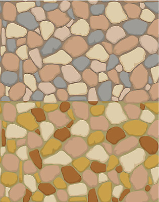 EPS 해외이미지 백그라운드 일러스트 사람없음 블록 조약돌 내추럴 해외202004 해외일러스트 돌_바위 파일형식 벡터 이미지허브