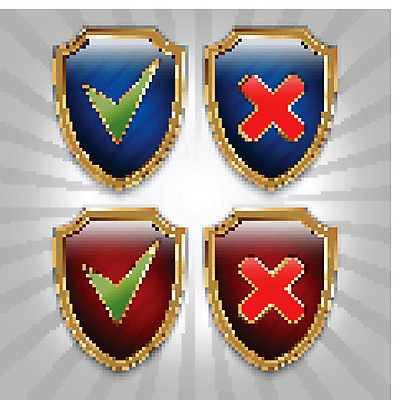 EPS 해외이미지 백그라운드 십자가 일러스트 성공 경고 빨간색 초록색 파란색 빛 세트 반사 라벨 금속 금지 오픈 선택 거절 심볼 사인 보안 배지 시스템 방패 실수 취소 삭제 고립 승인 엘리먼트 인터페이스 잘못 해외202004 해외일러스트 컬러 컨셉 재질 프레임 안전 파일형식 벡터 이미지허브