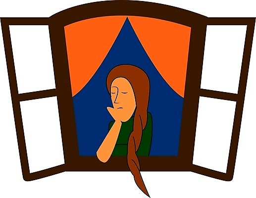 EPS 해외이미지 디자인 일러스트 창문 유리 아침 지붕 주택 실내 내부 여름 햇빛 태양 방 신선 커튼 오픈 그림 천창 해외202004 해외일러스트 주간 자연요소 계절 재질 건물 파일형식 벡터 이미지허브