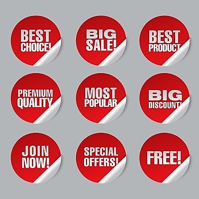 EPS 해외이미지 디자인 배너 스티커 일러스트 텍스트 빨간색 세트 꼬리표 라벨 세일 쪽지 원형 구멍 메시지 상품 수집 사인 배지 승진 특별함 제의 해외202004 해외일러스트 도형 컬러 컨셉 프레임 파일형식 벡터 이미지허브