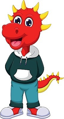 EPS 해외이미지 동물 캐릭터 포즈 신발 오렌지 일러스트 바지 파충류 그래픽 초록색 파란색 기쁨 역사 만화 공룡 그림 고생물 선사시대 원시시대 고립 반가움 쥬라기 해외202004 해외일러스트 일러캐릭터 감정 컬러 과일 하의 생물 파일형식 벡터 이미지허브