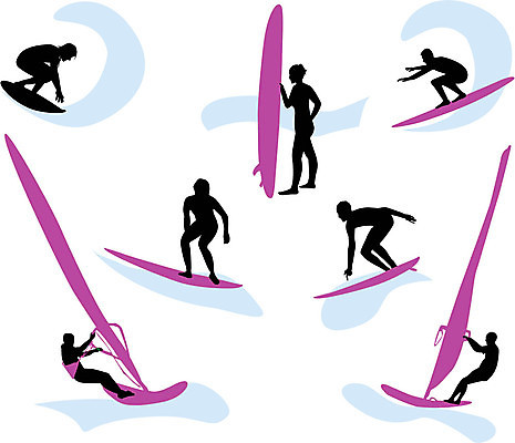 EPS 해외이미지 라이프스타일 실루엣 파도 포즈 이동 일러스트 항해 관리 사람 성인 야외 여름 검은색 서핑 노 7 해외202004 해외일러스트 계절 바다 컬러 컨셉 배_교통 촬영기법 생활 숫자 수상스포츠 선박 파일형식 벡터 이미지허브