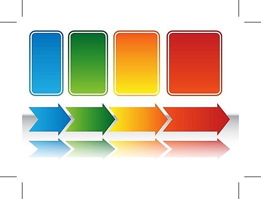 EPS 해외이미지 모양 백그라운드 지도 일러스트 비즈니스 그래프 화살 그림자 미술 그래픽 빨간색 초록색 파란색 노란색 공백 회색 흐름 흰색 뜨거움 4 떨어짐 심볼 클립 단계 방법 슬라이드 해외202004 해외일러스트 컬러 컨셉 문화예술 숫자 파일형식 벡터 이미지허브