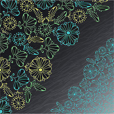 EPS 해외이미지 배너 꽃 선 백그라운드 꽃무늬 일러스트 텍스트 프레임 사람없음 엘리먼트 해외202004 해외일러스트 식물 무늬 파일형식 벡터 이미지허브