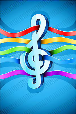 EPS 해외이미지 템플릿 디자인 리본 선 음악 조각 컨셉 패턴 음표 일러스트 아이디어 미술 장식 파란색 소리 줄무늬 심볼 사인 그림 레이아웃 뮤지컬 해외202004 해외일러스트 기호 컬러 무늬 문화예술 파일형식 벡터 이미지허브