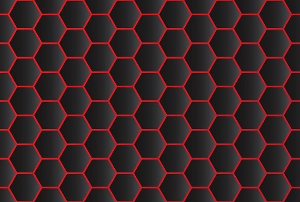 EPS 해외이미지 모양 템플릿 접시 디자인 산업 선 백그라운드 패턴 일러스트 벽지 표면 추상 미래 기술 미술 그래픽 장식 빨간색 빛 금속 검은색 어둠 힘 흰색 그릴 보호 철 타일 질감 심플 모자이크 육각형 시트 망사 벌집 철강 스타일 해외202004 해외일러스트 도형 식기 컬러 컨셉 무늬 재질 주방용품 문화예술 직물 파일형식 벡터 이미지허브