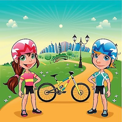 EPS 해외이미지 공원 길 어린이 스포츠 일러스트 자연 미소 풍경 소년 야외 자전거 고층빌딩 램프 도시 만화 오브젝트 타운 대도시 스카이라인 해외202004 해외일러스트 공공시설 남자 조명 표정 사람 빌딩 바이크 생태계 파일형식 벡터 이미지허브