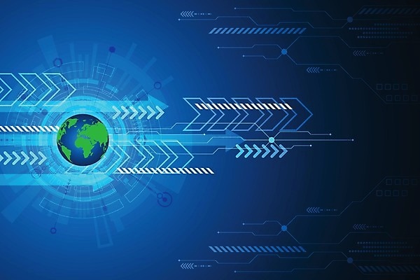 EPS 해외이미지 모양 템플릿 디자인 배너 선 과학 백그라운드 컨셉 인터넷 일러스트 비즈니스 통신 모션 벽지 추상 미래 화살 그래픽 장식 파란색 컴퓨터 세계 우주 디지털 웹 에너지 발표 연결 속도 순환 전자 시스템 혁명 출판 해외202004 해외일러스트 컬러 무늬 전자제품 파일형식 벡터 이미지허브