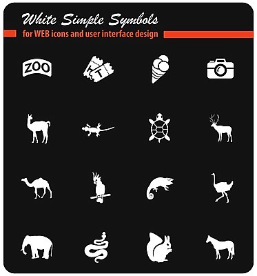 EPS 해외이미지 일러스트 사슴 아이스크림 코끼리 동물원 카메라 흰색 뱀 티켓 거북이 심볼 다람쥐 앵무새 도마뱀 낙타 타조 라마 카멜레온 해외202004 해외일러스트 컬러 포유류 파충류 조류 디저트 전자제품 설치류 파일형식 벡터 이미지허브