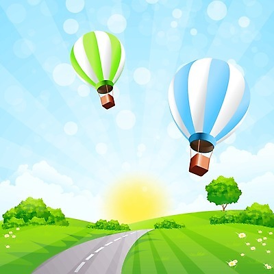 EPS 해외이미지 나무 식물 구름 꽃 도로 백그라운드 잎 밭 일러스트 자연 하늘 풍경 야외 초록색 여름 파란색 태양 환경 봄 광선 땅 언덕 풍선 캐모마일 수평선 해외202004 해외일러스트 자연요소 계절 길 컬러 농업 교통시설 허브 생태계 파일형식 벡터 이미지허브