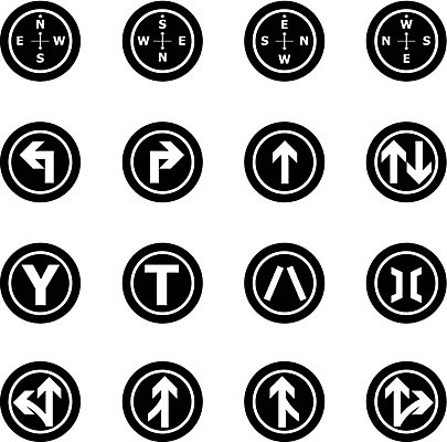 EPS 해외이미지 도로 일러스트 자동차 화살 거리 항해 안전 운전 고속도로 나침반 방향 왼쪽 교차로 심볼 사인 방법 해외202004 해외일러스트 길 육상교통 배_교통 교통시설 모션 파일형식 벡터 이미지허브