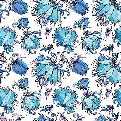 EPS 해외이미지 식물 디자인 꽃 아시아 하늘색 백그라운드 잎 꽃무늬 패턴 일러스트 자연 벽지 추상 사랑 미술 동양인 그래픽 장식 파란색 일본 스파 소용돌이 흰색 화려 우아함 낙서 스케치 그림 질감 브로치 터키석 해외202004 해외일러스트 감정 나라 컬러 컨셉 무늬 장신구 문화예술 인종 회오리 보석 생태계 파일형식 벡터 이미지허브