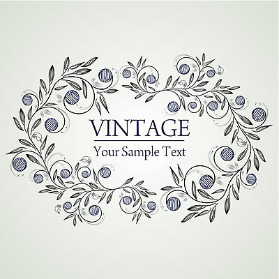 EPS 해외이미지 백그라운드 잎 라인일러스트 일러스트 프레임 타이포그라피 사람없음 회색 빈티지 잎줄기 해외202004 해외일러스트 식물 문자 줄기 컬러 컨셉 파일형식 벡터 이미지허브