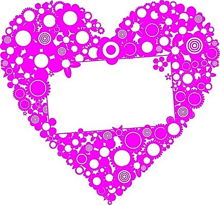 EPS 해외이미지 디자인 꽃 분홍색 꽃무늬 패턴 일러스트 추상 발렌타인데이 사랑 그래픽 장식 하트 신용카드 자주색 해외202004 해외일러스트 모양 식물 감정 컬러 무늬 데이이벤트 금융 파일형식 벡터 이미지허브