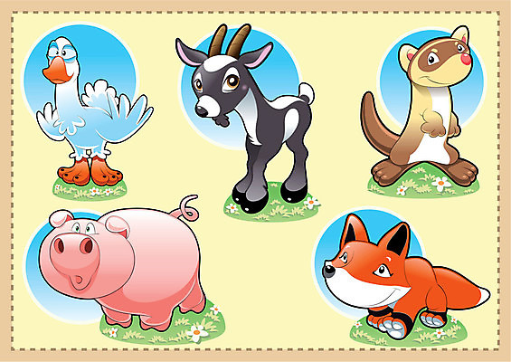 EPS 해외이미지 동물 캐릭터 교육 꽃 종이 어린이 백그라운드 일러스트 학교 자연 조류 하늘 염소 미소 그래픽 장식 책 반려동물 농장 표현 아기 돼지 만화 만족 코믹 여우 페이지 거위 해외202004 해외일러스트 일러캐릭터 식물 감정 농업 포유류 표정 사람 생태계 파일형식 벡터 이미지허브