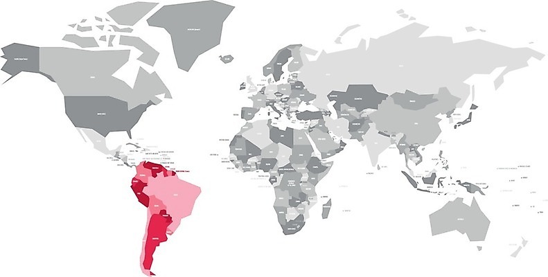 EPS 해외이미지 디자인 교육 유럽 아시아 지구 분홍색 여행 백그라운드 지도 일러스트 비즈니스 아프리카 그래픽 빨간색 세계 글로벌 라벨 미국 인포그래픽 회색 이름 남아메리카 호주 라틴아메리카 땅 대륙 윤곽 지역 북쪽 브라질 남쪽 아르헨티나 전국 지도책 지리 해외202004 해외일러스트 나라 컬러 북아메리카 프레임 아메리카 책 오세아니아 방향 파일형식 벡터 이미지허브