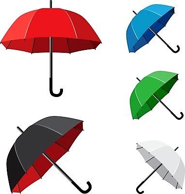 EPS 해외이미지 디자인 계절 백그라운드 일러스트 우산 날씨 손잡이 안전 야외 그래픽 빨간색 초록색 물 파란색 세트 컬러풀 유행 검은색 젖음 가을 흰색 오픈 보호 수집 오브젝트 양산 심플 각도 보호자 고립 뇌우 해외202004 해외일러스트 자연요소 컬러 컨셉 파일형식 벡터 이미지허브