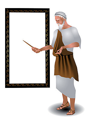 EPS 해외이미지 교육 문화 컨셉 일러스트 수염 골동품 막대기 심볼 명상 컨설턴트 복고 과거 그리스인 세이지 옛날 우화 지능 해외202004 해외일러스트 서양인 전문직 상담 파일형식 벡터 이미지허브