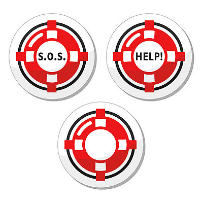 EPS 해외이미지 일러스트 표시 안내 사람없음 sos 구조요청 헬프 해외202004 구명부환 해외일러스트 도움 구출 안전장비 튜브 파일형식 벡터 이미지허브