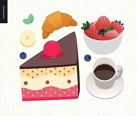 EPS 해외이미지 계절 열매 꽃 커피 음식 백그라운드 티셔츠 잎 일러스트 딸기 아침 사랑 요리 사람없음 케이크 주방 초콜릿 식사 하트 축하 아침식사 먹기 무스 해외202004 해외일러스트 주간 모양 식물 감정 음료 컨셉 셔츠 과일 모션 디저트 파일형식 벡터 이미지허브