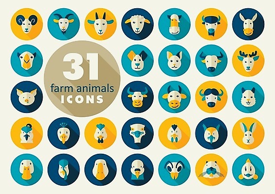 EPS 해외이미지 동물 농업 일러스트 조류 사슴 염소 오리 사람없음 세트 농장 머리 고양이 치킨 양 돼지 소 개 공작 들소 심볼 사인 황소 비둘기 낙타 거위 당나귀 꿩 타조 칠면조 수탉 메추리 암탉 해외202004 해외일러스트 산업 포유류 신체부위 반려동물 닭 말_동물 암컷 수컷 닭고기요리 파일형식 벡터 이미지허브