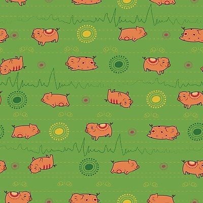 EPS 해외이미지 클립아트 동물 디자인 백그라운드 패턴 일러스트 포유류 자연 미술 장식 농장 가축 페인트 아기 녹색배경 특별함 해외202004 해외일러스트 컨셉 무늬 농업 문화예술 사람 초록색 생태계 파일형식 벡터 이미지허브