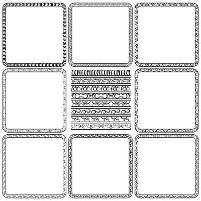 EPS 해외이미지 디자인 선 백그라운드 패턴 일러스트 추상 프레임 미술 그래픽 장식 책 세트 수확 흰색 인사 화려 우아함 수집 초대 직사각형 고립 엘리먼트 스타일 해외202004 해외일러스트 도형 컬러 컨셉 무늬 농업 문화예술 예절 파일형식 벡터 이미지허브