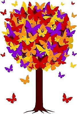 EPS 해외이미지 나무 동물 계절 실루엣 나비 곤충 백그라운드 잎 날개 오렌지 일러스트 자연 그래픽 빨간색 컬러풀 갈색 노란색 보라색 가을 그림 뿌리 해외202004 해외일러스트 식물 컬러 과일 촬영기법 생태계 파일형식 벡터 이미지허브