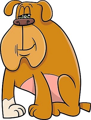 EPS 해외이미지 캐릭터 일러스트 앉기 사람없음 반려동물 갈색 귀여움 개 만화 해외일러스트 일러캐릭터 동물 컬러 컨셉 포유류 모션 파일형식 벡터 이미지허브